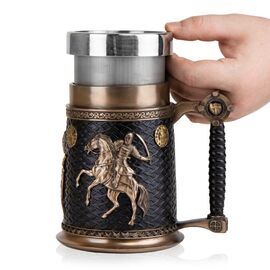 Пивной бокал "Битва викингов", 600 мл, 15 см VERONESE, изображение 3 ᐒ купить на  ❤ Like7km.com.ua