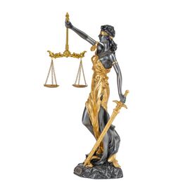 Статуэтка "Фемида: Золотая Справедливость", 29 см VERONESE, изображение 2 ᐒ купить на  ❤ Like7km.com.ua