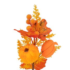 Искусственная ветвь "Листовая композиция", 30 см, изображение 2 ᐒ купить на  ❤ Like7km.com.ua