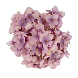 Головка гортензии мелкоцветная, сиреневая, 14 см, изображение 2 ᐒ купить на  ❤ Like7km.com.ua
