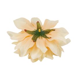 Головка георгина, бежевая, 15 см, изображение 3 ᐒ купить на  ❤ Like7km.com.ua