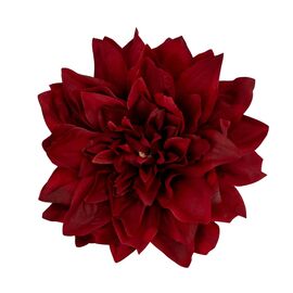 Головка георгина, бордовая, 15 см, изображение 2 ᐒ купить на  ❤ Like7km.com.ua
