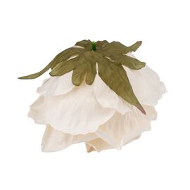 Головка розы, кремовая, 11 см, изображение 3 ᐒ купить на  ❤ Like7km.com.ua