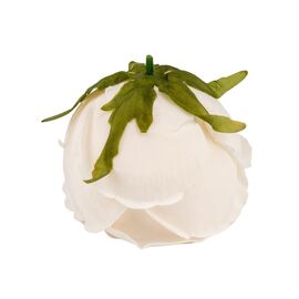 Головка розы, кремовая, 9 см, изображение 3 ᐒ купить на  ❤ Like7km.com.ua