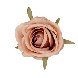 Головка розы, светло-розовая, 6,5 см, изображение 2 ᐒ купить на  ❤ Like7km.com.ua
