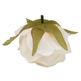 Головка розы, кремовая, 6,5 см, изображение 3 ᐒ купить на  ❤ Like7km.com.ua