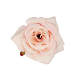 Головка розы, светло-розовая, 7,5 см, изображение 2 ᐒ купить на  ❤ Like7km.com.ua