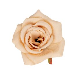 Головка розы, кремовая, 7,5 см, изображение 2 ᐒ купить на  ❤ Like7km.com.ua