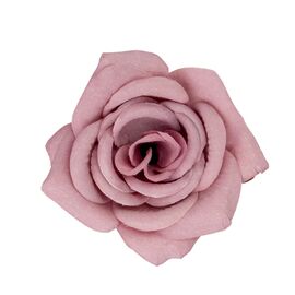 Головка розы, лиловая, 7,5 см, изображение 2 ᐒ купить на  ❤ Like7km.com.ua
