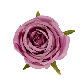 Головка розы, лиловая, 6 см, изображение 2 ᐒ купить на  ❤ Like7km.com.ua