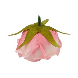 Головка розы, розовая, 6 см, изображение 3 ᐒ купить на  ❤ Like7km.com.ua