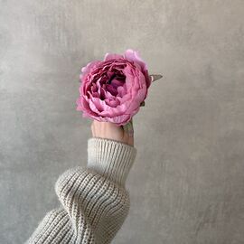 Головка пиона, лиловая, 10 см, изображение 3 ᐒ купить на  ❤ Like7km.com.ua