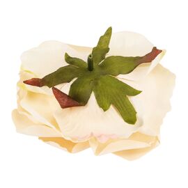 Головка розы, кремовая, 10 см, изображение 3 ᐒ купить на  ❤ Like7km.com.ua