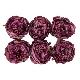 Головка пиона, темно-сиреневая, 11 см., изображение 2 ᐒ купить на  ❤ Like7km.com.ua