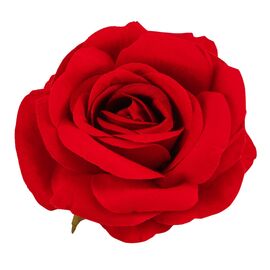 Головка розы красная 10 см, изображение 3 ᐒ купить на  ❤ Like7km.com.ua