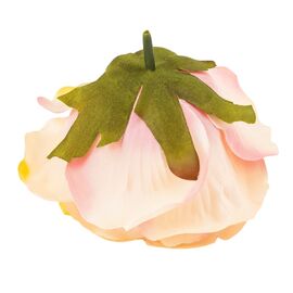 Головка розы, бежевая(крем), 8 см, изображение 4 ᐒ купить на  ❤ Like7km.com.ua