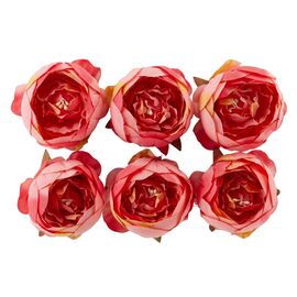 Головка розы, розовая, 8 см, изображение 2 ᐒ купить на  ❤ Like7km.com.ua