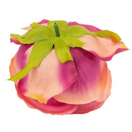 Головка розы, сиренево-розовая, 9 см, изображение 4 ᐒ купить на  ❤ Like7km.com.ua