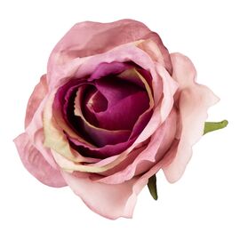 Головка розы, сиренево-розовая, 7 см, изображение 3 ᐒ купить на  ❤ Like7km.com.ua