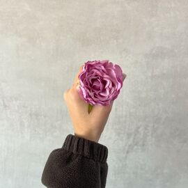 Головка розы, темно-розовая, 6 см, изображение 5 ᐒ купить на  ❤ Like7km.com.ua