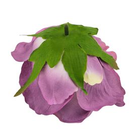 Головка розы, темно-сиреневая, 9 см, изображение 4 ᐒ купить на  ❤ Like7km.com.ua