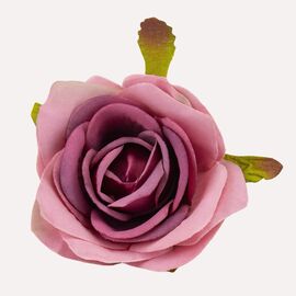 Головка розы, темно-розовая, 6 см, изображение 3 ᐒ купить на  ❤ Like7km.com.ua
