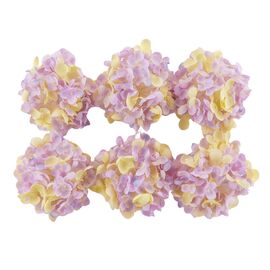 Головка гортензии, бежево-сиреневая, 9 см, изображение 2 ᐒ купить на  ❤ Like7km.com.ua