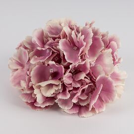 Головка гортензии, кремово-лиловая, 20 см, изображение 2 ᐒ купить на  ❤ Like7km.com.ua