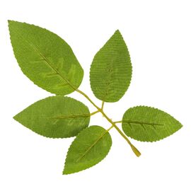 Искусственные листья розы, зелёные, 250 г, изображение 3 ᐒ купить на  ❤ Like7km.com.ua