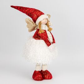 Фигурка телескопическая с подсветкой "Девочка-гномик в красном", 70 см, изображение 4 ᐒ купить на  ❤ Like7km.com.ua