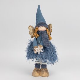 Фигурка телескопическая с подсветкой "Девочка-гномик в голубом", 50 см, изображение 6 ᐒ купить на  ❤ Like7km.com.ua