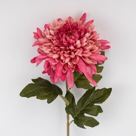 Искусственная хризантема, розовая, 78 см, изображение 2 ᐒ купить на  ❤ Like7km.com.ua