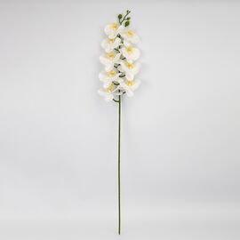 Искусственная орхидея, кремовая, 95 см, изображение 4 ᐒ купить на  ❤ Like7km.com.ua