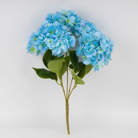 Букет гортензий, 5 бутонов, голубой, 48 см, изображение 3 ᐒ купить на  ❤ Like7km.com.ua