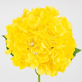 Искусственная гортензия, желтая, 67 см, изображение 3 ᐒ купить на  ❤ Like7km.com.ua