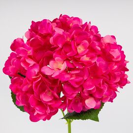 Искусственная гортензия, ярко-розовая, 67 см, изображение 3 ᐒ купить на  ❤ Like7km.com.ua