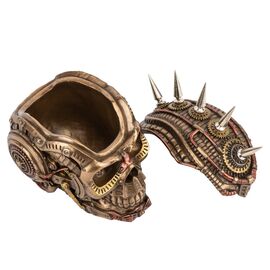 Шкатулка "Стимпанк-Череп", 14,5 см VERONESE, изображение 3 ᐒ купить на  ❤ Like7km.com.ua