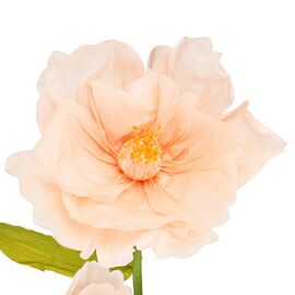 Большие ростовые декоративные цветы на стойке, пудровые, 125 см, изображение 3 ᐒ купить на  ❤ Like7km.com.ua