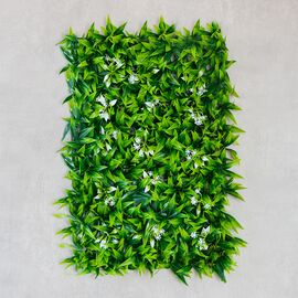 Фитомодуль искусственный "Белое цветение", 40*60 cм, изображение 2 ᐒ купить на  ❤ Like7km.com.ua