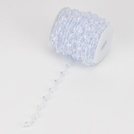 Гирлянда из кристаллов, прозрачная, 15 м, изображение 4 ᐒ купить на  ❤ Like7km.com.ua