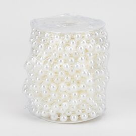 Гирлянда из бусин, кремовая, 15 м, изображение 2 ᐒ купить на  ❤ Like7km.com.ua