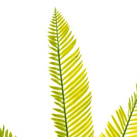 Куст папоротника желто-зелёный длиннолистный искусственный, изображение 2 ᐒ купить на  ❤ Like7km.com.ua