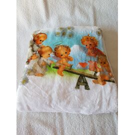 Крыжма (полотенце для крещения) белое с ангелочками, изображение 2 ᐒ купить на  ❤ Like7km.com.ua