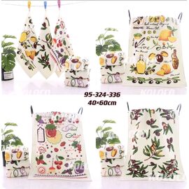 Кухонное полотенце "Махра фрукты, ягоды, поварёнок", изображение 2 ᐒ купить на  ❤ Like7km.com.ua