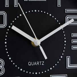 Часы "Ритмика", черные, 20 см, изображение 2 ᐒ купить на  ❤ Like7km.com.ua