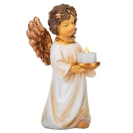 Статуэтка с подсветкой "Ангел со свечой", 23,5 см * Рандомный выбор дизайна, изображение 4 ᐒ купить на  ❤ Like7km.com.ua