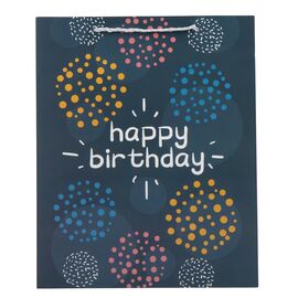 Подарочный пакет "Birthday", 26*32 см * Рандомный выбор дизайна, изображение 3 ᐒ купить на  ❤ Like7km.com.ua