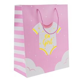Подарочный пакет "Boy or Girl?", 26*32 см * Рандомный выбор дизайна, изображение 2 ᐒ купить на  ❤ Like7km.com.ua