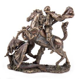 Статуэтка "Георгий Победоносец" (25 см)  VERONESE, изображение 2 ᐒ купить на  ❤ Like7km.com.ua