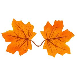 Искусственные кленовые листья "Золотая осень", оранжевые, 250 г, изображение 3 ᐒ купить на  ❤ Like7km.com.ua